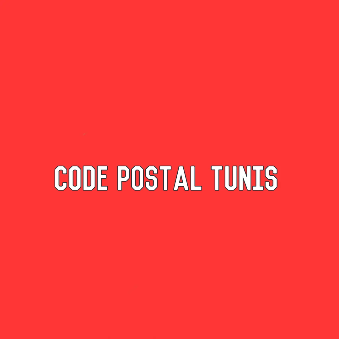 Code Postal Tunis